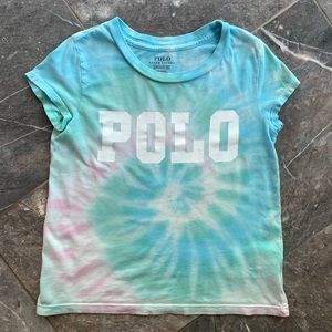 Ralph Lauren Tie-dye Cotton Graphic Tee